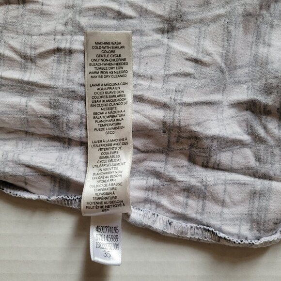 White House Black Market tank top style blouse sleeveless layered top shirt WHBM - Picture 12 of 16